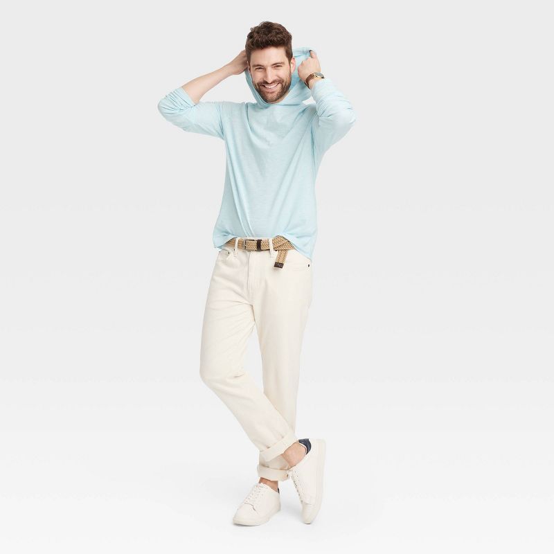 Men's Raglan Sleeve Crewneck Pullover Sweatshirt - Goodfellow & Co™, 4 of 5