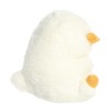 Aurora Mini Delight Duck Rolly Pet Round Stuffed Animal White 5" - image 3 of 4