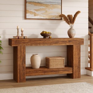 Console Table for Entryway, Entry Accent Table for Living Room, Long Console Table with Storage - 1 of 4