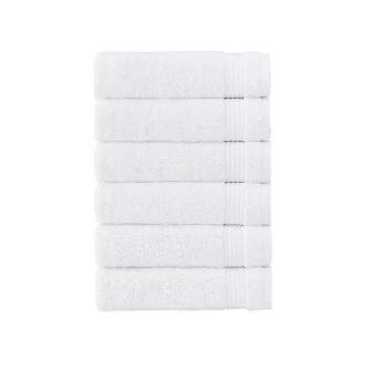 Towels Beyond Set Of Six Luxury Madison Classic Turkish Towels, 2 Of Each,  30x54 Bath, 16x28 Hand, 12x13 Washcloth - White : Target