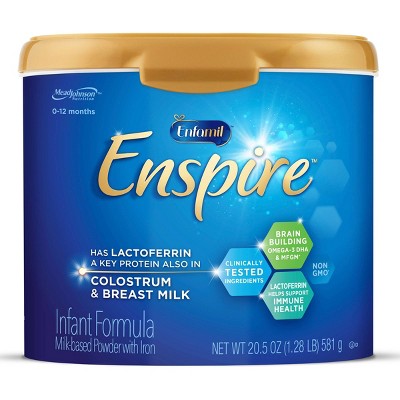 Enfamil Enspire Non-GMO Powder Infant Formula - 20.5oz