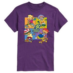 Men's - Nickelodeon - Rocket Power Otto Regina Sam Maurice Skaters Short Sleeve Graphic T-Shirt - 1 of 4