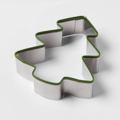 Stainless Steel Christmas Tree Cookie Cutter - Threshold™