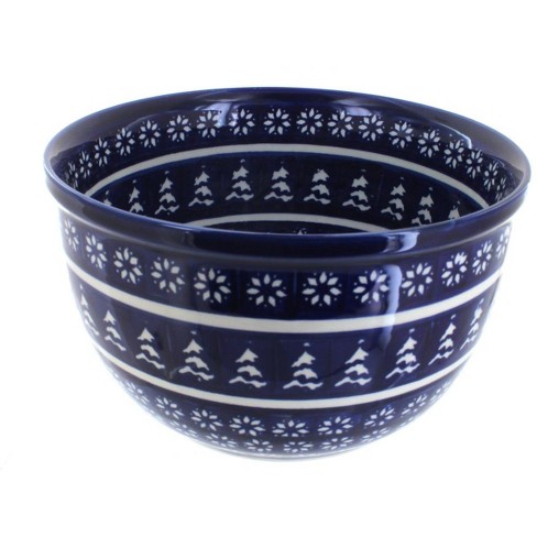 Blue Rose Polish Pottery 985 Zaklady Medium Mixing Bowl - image 1 of 1