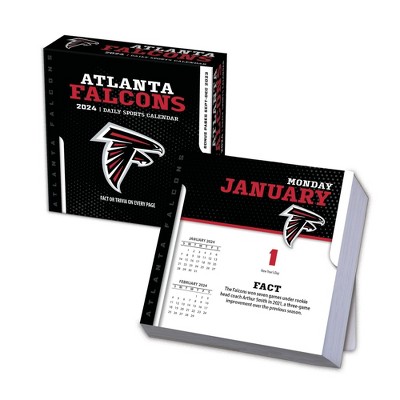 Nfl Atlanta Falcons Logo Series 31.5 X 12 Desk Pad : Target