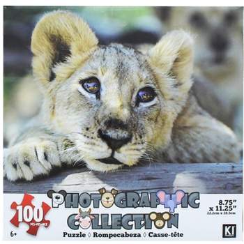 CroJack Capital Inc. Lion 100 Piece Photographic Collection Jigsaw Puzzle