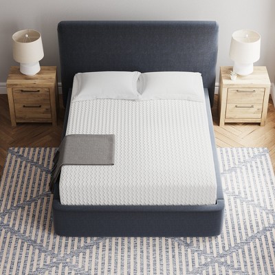 Contemporary White Twin Memory Foam Mattress 12-Inch