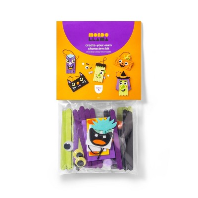 Halloween Stick Character Craft Kit - Mondo Llama™