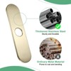 Unique Bargains 304 Stainless Steel Rust Corrosion Resistant Faucet Escutcheons 1 Pc - 4 of 4