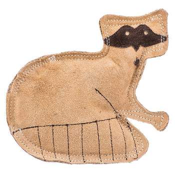 Spot Dura-Fused Leather Raccoon Dog Toy (8"x 7")
