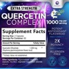 Quercetin Ultra Strength 1000mg - Natural Immune Support Plant Based Supplement - 120 Capsules By Nature's Peak - 2 of 4