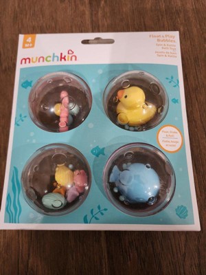 Munchkin Float And Play Bubbles - 4pk : Target