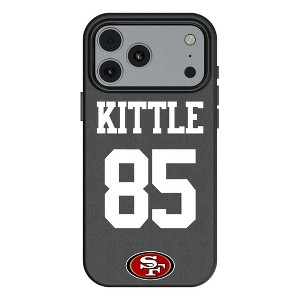 NFL San Francisco 49ers Players Game Tactic MagSafe Compatible Cell Phone Case for Apple iPhone 17 Series - 1 of 4