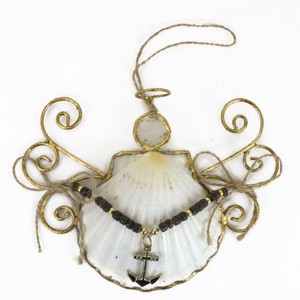 Beachcombers Anchor Shell Angel - 1 of 2