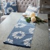 Modern Floral Table Runner 72"L - 2 of 2