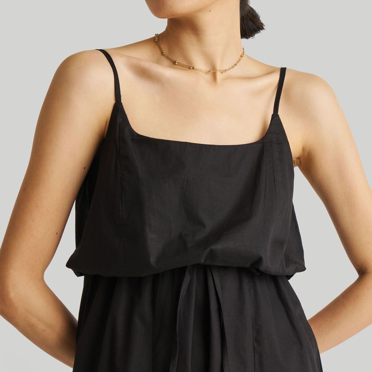 Reistor Women's Strappy Maxi Dress Black - thumbnail 6