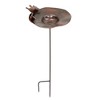Achla Designs 38.25" Brass/Aluminum Birdbath with Birds: Weather-Resistant Garden Decor - 2 of 4