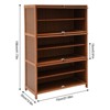 YIYIBYUS 7-Tier Shoe Cabinet, Free Standing Shoe Cabinet with Flip Doors - 4 of 4