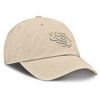 NCAA LSU Tigers Unstructured Khaki Tonal Cotton Hat - 3 of 4