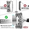 Grill Brush and Scraper Bristle Free - Safe BBQ Brush for Grill -Stainless Grill Grate Cleaner - 4 of 4
