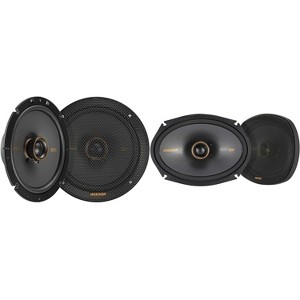 Kicker 51KSC6904 KS-Series 6x9" Coaxial Speakers with 1" tweeters w/ 51KSC6704 6.75" Coaxial Bundle - 1 of 4