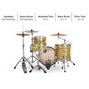 Ludwig Classic Oak 3-Piece Fab Shell Pack With 22" Bass Drum - 2 of 4