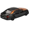 Bentley Flying Spur Orange Flame Metallic and Onyx Black Limited Edition 1/64 Diecast Model Car by Mini GT - 4 of 4