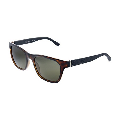 Hugo Boss 0830/s Z21 Unisex Rectangle Sunglasses Havana Black 53mm : Target