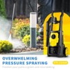 VEVOR Electric Power Washer, 2000 PSI, Max 1.65 GPM Pressure Washer with 30 ft Hose & Reel, 5 Quick Connect Nozzles, Foam Cannon - 3 of 4