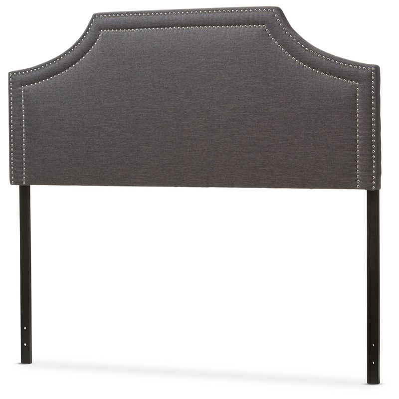 Avignon Modern And Contemporary Fabric Upholstered Headboard - Baxton Studio, 3 of 6