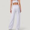 Anna-Kaci Active Women's Wide Leg Lounge Pants with Elastic Waistband and Adjustable Drawstring Closure - 4 of 4