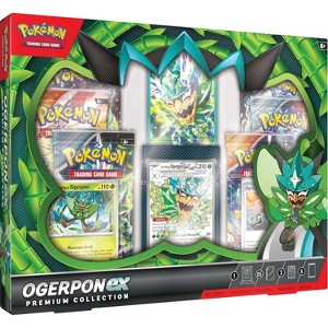 Pokemon TCG: Ogerpon ex Premium Collection (3 Foil Cards & 6 Boosters) - 1 of 4