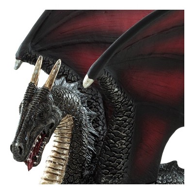 Hand-Painted Steel Dragon Fantasy Toy Figurine