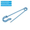 Unique Bargains Metal DIY Blankets Crafts Brooch Making Home Sewing Large Safety Pins 15 Pcs - 4 of 4