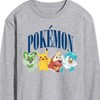 Men's - Pokémon - Scarlet & Violet Collegiate Long Sleeve Graphic T-Shirt - 2 of 4