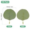 Unique Bargains Multipurpose Durable Artificial Eucalyptus Petals 100 Pcs - 3 of 4