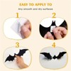 Halloween Bat Costume Stickers Scary Charming Design Quick Stick Peel Off Water Resistant Long Lasting Great for Kids Adults Parties Halloween Night - 2 of 4