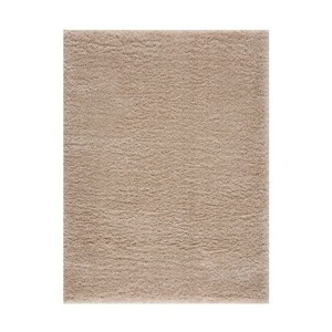 ChicFurnit Rug Indoor Plush Super Soft Polyester Shag Area Rug for Relaxing Living Spaces, Off-White, 62.99"*5.91"*5.91" - 1 of 4