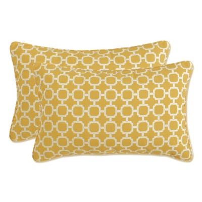 Hockley Geo 2pc Outdoor Throw Pillow Set - Pillow Perfect