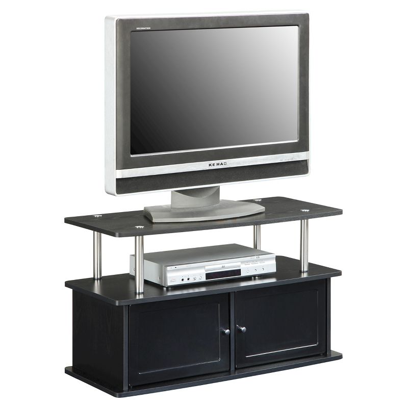 Designs2Go TV Stand for TVs up to 49" with 2 Storage Cabinets and Shelf - Breighton Home, 2 of 4