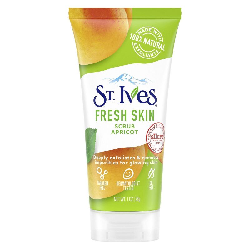 St. Ives Invigorating Face Scrub - Apricot - 1oz, 1 of 10