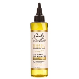 Carol's Daughter Goddess Strength Scalp Oil and Hair Oil Deep Treatment with Castor Oil for Breakage Prone Hair - 4.2 fl oz - 1 of 4