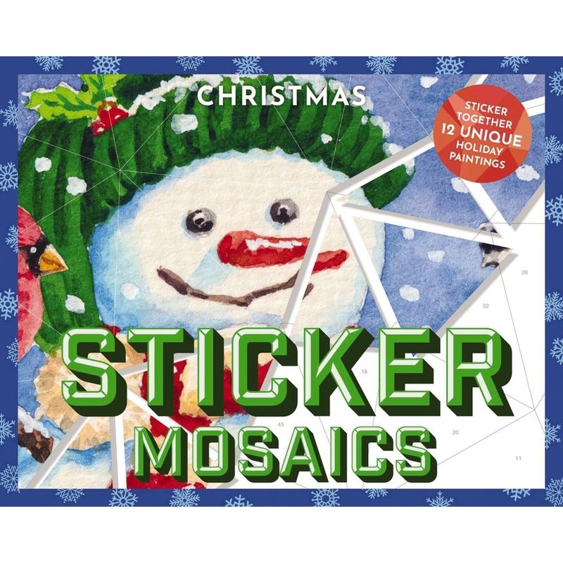 Sticker Mosaics: Christmas - by  Thomas Nelson (Paperback), 1 of 2