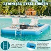 AMERLIFE Inflatable Floating Dock with Non-Slip Surface, Detachable Ladder - 2 of 4