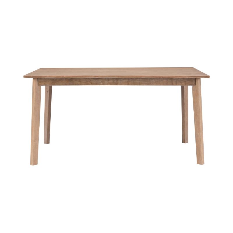 60&#34; Darden Transitional Dining Table Natural - Powell, 4 of 9