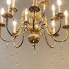 Wrapables Acrylic Hanging Crystal Bead Strands for Chandeliers, Garlands, Wedding Decorations, Christmas Tree Ornaments (20pcs), Icicle - 4 of 4