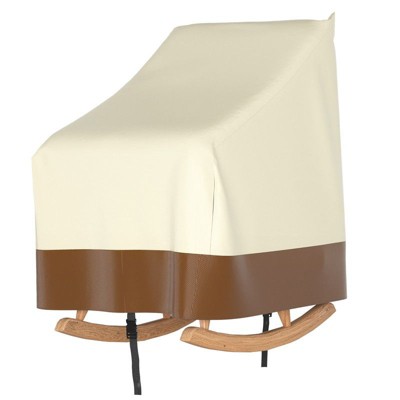Topteng Rocker Chair Cover Waterproof Patio Outdoor