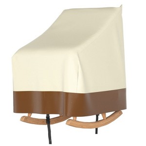 Topteng Rocker Chair Cover Waterproof Patio Outdoor - 1 of 4