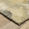 Captiv8e Designs Axel Modern Abstract Beige/Gold Area Rug - 3 of 4