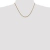 Black Bow Jewelry 1.5mm, 14k Yellow Gold, Solid Franco Chain Necklace - 2 of 4
